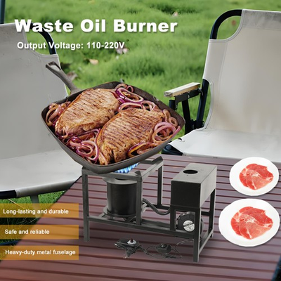 #ad #ad 12V Waste Oil Burner Oil Stove Outdoors Cooking Hot Heating Furnace Burning Tool $217.54