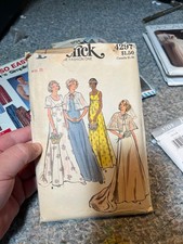 Vintage Wedding/Bridal Party Dresses Sewing Pattern