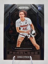 2025 Panini Prizm WNBA Fearless Sonia Citron #15 RC Washington Mystics