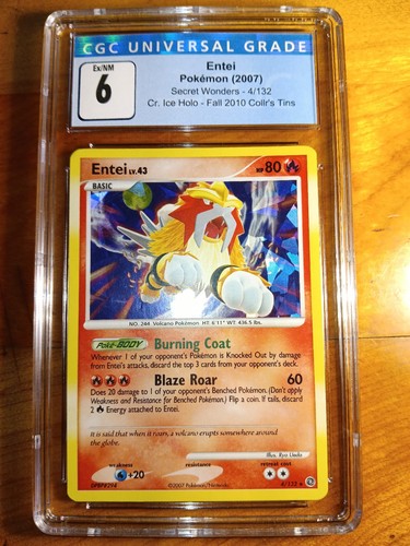 Entei graded CGC 6 for sale on eBay