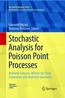 Giovanni Peccati (U. A.) | Stochastic Analysis For Poisson Point Processes | Xv