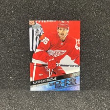 2020-21 Upper Deck Young Guns Mathias Brome Rookie Detroit Red Wings #468