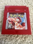 Pokemon Red Version (Nintendo Game Boy, 1999) Authentic Cart Only - Label Damage