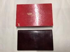 Vrg. BOSCA Leather Artisans, Coat Pocket WALLET in orig. box, Brown