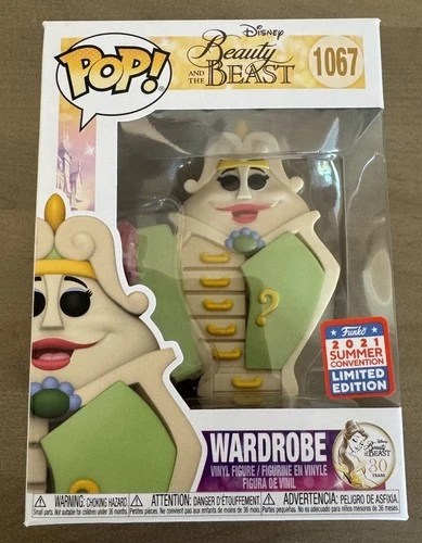 Funko Pop! Disney Beauty and the Beast Wardrobe Vinyl Figure #1067