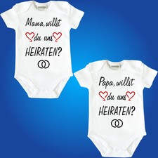 Baby-Body Babybody Bodie Papa Mama heiraten Heiratsantrag Hochzeitsantrag Antrag