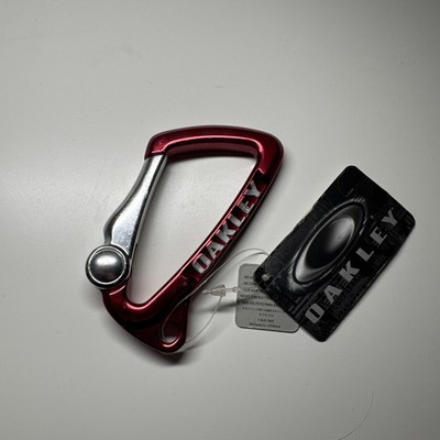 Oakley Large Carabiner Keychain Red Chrome Large Karabiner 2011 Line Rare Rot