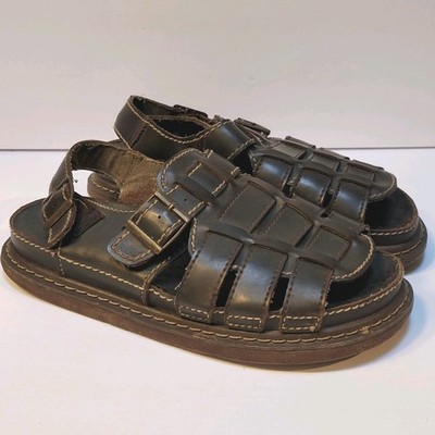 VTG 90s River Rapids Huron Fisherman Sandals Shoes Faux  display picture 1