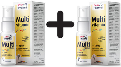 2 x Zein Pharma Multivitamin Junior - 25ml Spray (499,80 EUR/L)