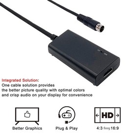 6ft HDMI Cable with HD Link for Sega Genesis, CD, 32X & Master System Consoles