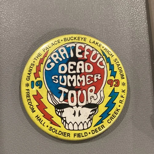 1993 Greatful Dead Summer Tour Rich Stadium, Buckeye Lake, Soldier Field Pin