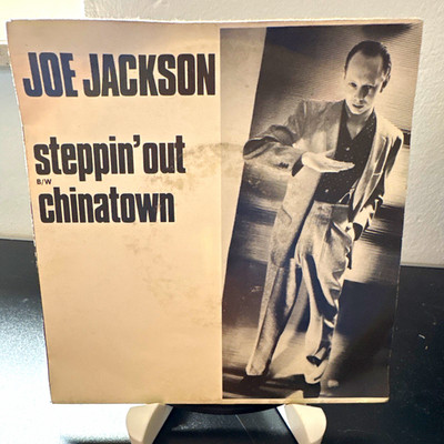 Joe Jackson - Steppin' Out / Chinatown 7'' Single Vinyl 45 Stereo A&M 1982