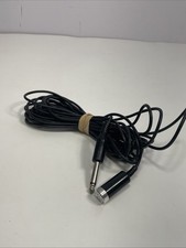 Black Microphone Cable 3 Prong Male to Female Speaker PA System 45' PVC Jack