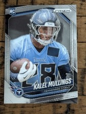Panini 2025 Prizm Rookie Kalel Mullings #385 Tennessee Titans NFL Football