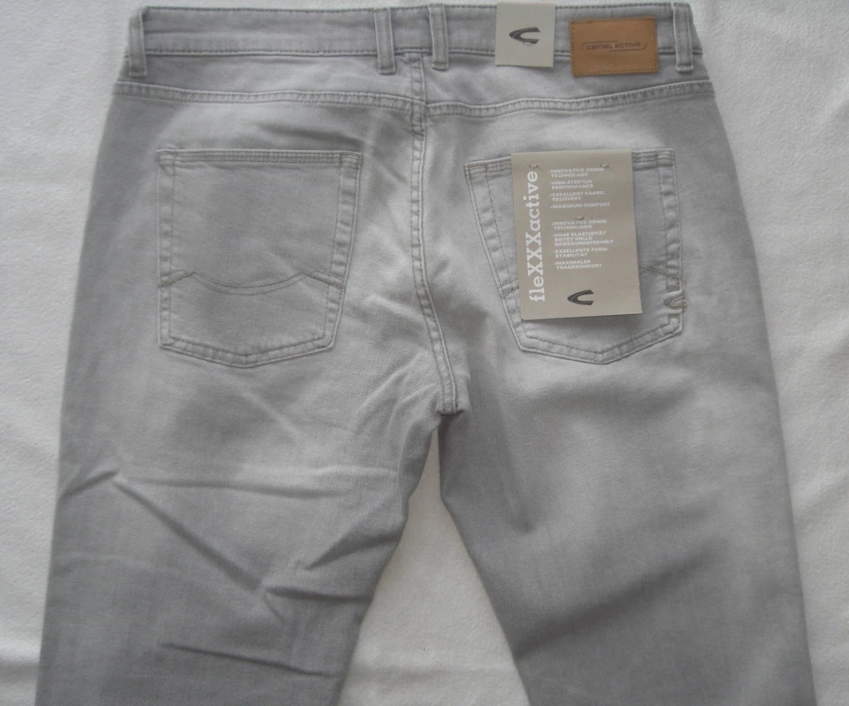 Camel Active Jeans Para Hombre W36 L32 Madison Slim Fit Nuevo + Sin Usar - Imagen 3 de 4