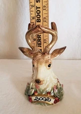 Fritz and Floyd 2002 Reindeer Bell From Enchanted Holiday Collection