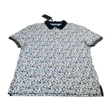 Rodd  Gunn Polo Shirt Mens XL White Short Sleeve Sports Fit Cotton New NWT 