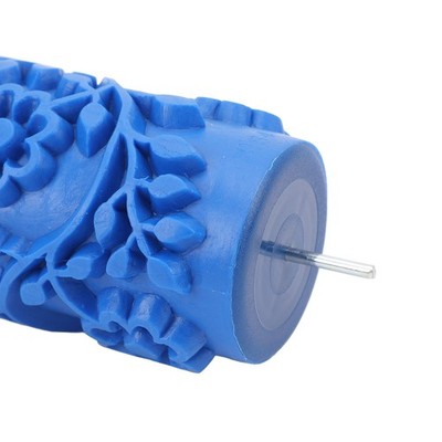 5in Pattern Paint Roller Rubber Washable Reusable Art Texture Roller For Hom SET