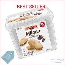 Pepperidge Farm Milano Cookies, Dark Chocolate, 20 Packs, 2 Cookies per Pack