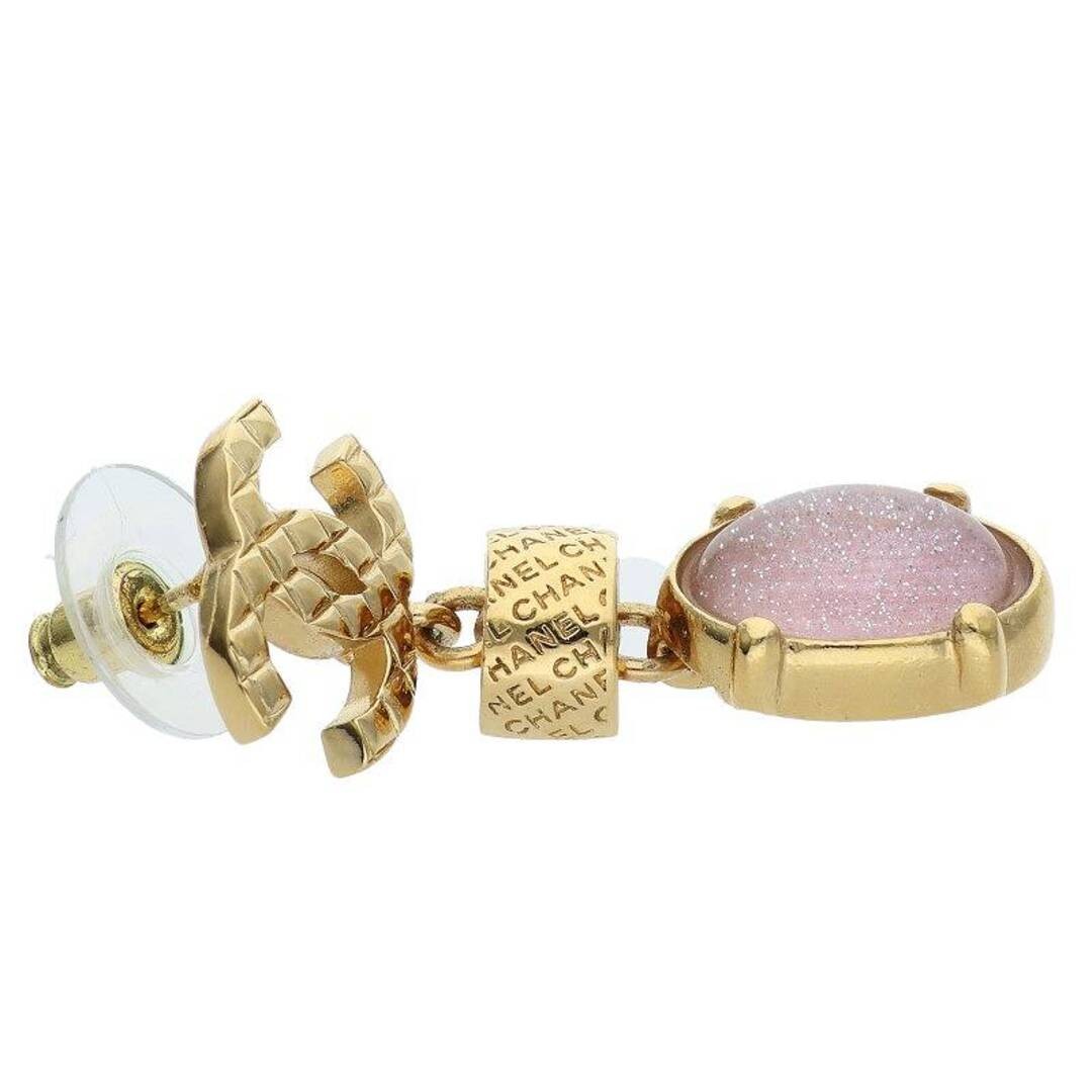 Chanel Coco Mark Earrings Ladies' Stone Embellished Used f6901c6f63d49df8542a788 thumbnail 5