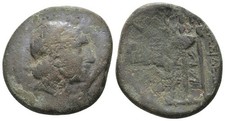 SYRIA: Seleukid Empire.  Antiochos III,  The Great   (223-177 BC ) Æ 11 g 26 mm