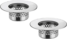 Bathroom Sink Strainer (2 Pack), Bathtub Drain Cover Lavatory Sink Drain Straine