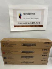 XEROX VERSANT 80 180 TONER CARTRIDGE 006R01642 006R01643 006R01644 006R01645
