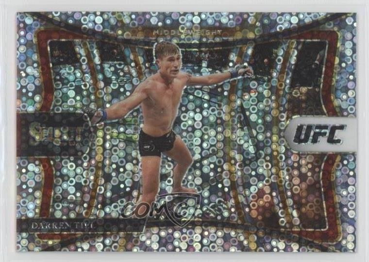 2021 Panini Select UFC Premier Level Disco Prizm Darren Till #198 0c2