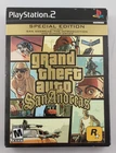 Grand Theft Auto: San Andreas Special Edition (Sony PlayStation 2, PS2) Complete