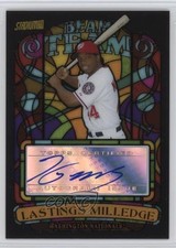 2008 Topps Stadium Club Beam Team Lastings Milledge #BTA-LM Auto nd3