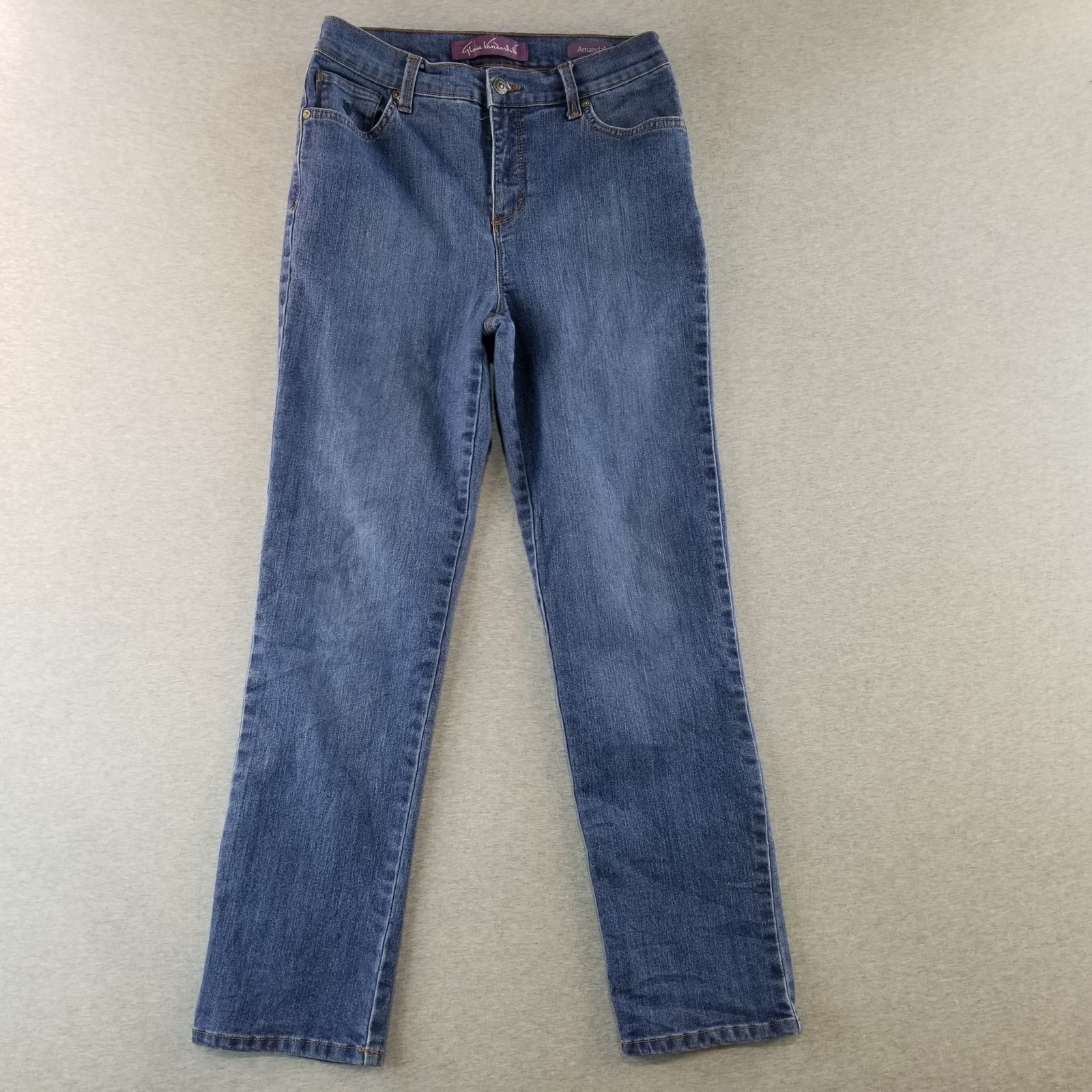 Gloria Vanderbilt Jeans Women's Sz 6P Amanda Med Wash Normcore Nice Quality Cute