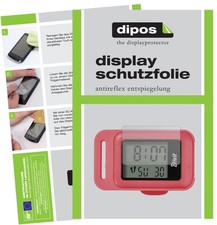 6x protective film for CRIVIT Schrittz hler screen protection