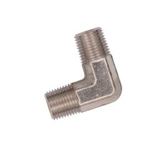 Flo Supply 1/8" NPT x 1/8" NPT 90 Degree Fitting - Male/Male