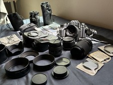 Contax RTS iii FULL KIT, w/28mm f2.8, 85mm f2.8 and 135mm f2.8, full accessories