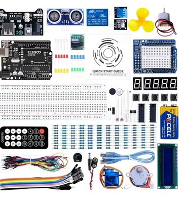 ELEGOO UNO Project Super Starter Kit with Tutorial and UNO R3 Board Compatible w