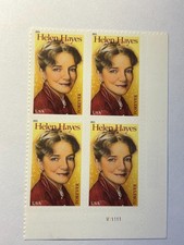 U. S. Plate Block Sc 4525 Helen Hayes MNH PLV11111 2011