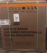 Bosch 800 Series 30" 5 Sealed Burners 9 Mode Slide-In SS Gas Range HGI8056UC