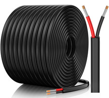 14 Gauge Wire, 14 AWG 2 Conductor Electrical Wire, Flexible/Oxygen-Free Tinned C