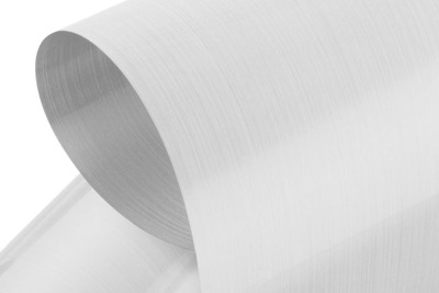 Kavan Bügelfolie gebürstetes Aluminium 2 Meterrolle