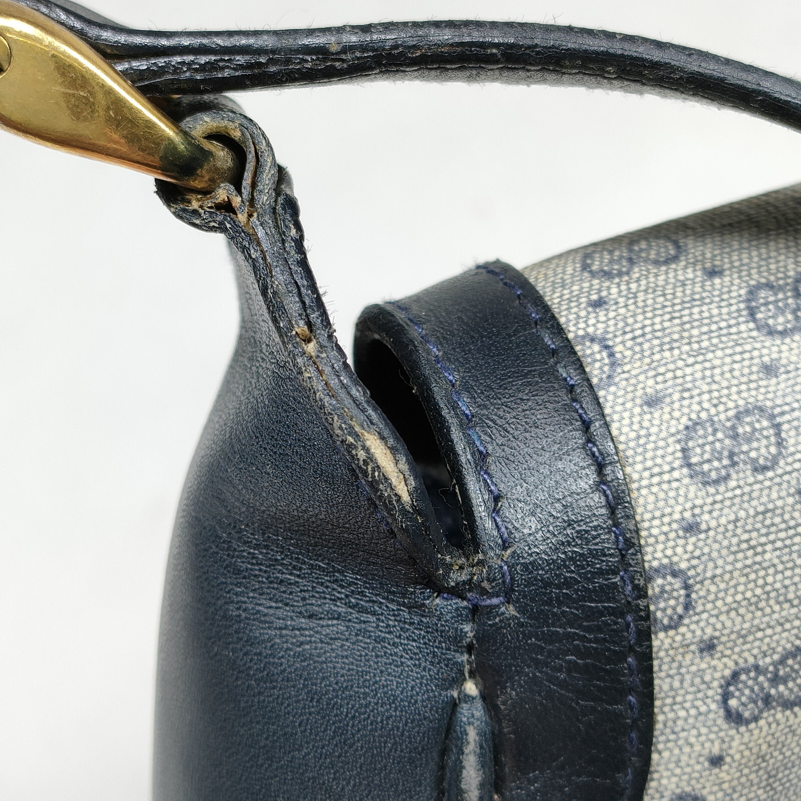 Vintage Gucci Crossbody bag Navy Blue PVC 2450474 eBay