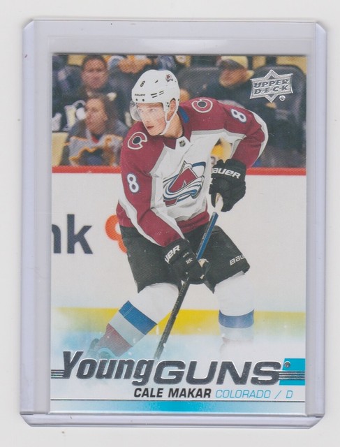 Cale Makar 19 20 Upper Deck Young Guns CANVAS Rookie Card RC SP EBay