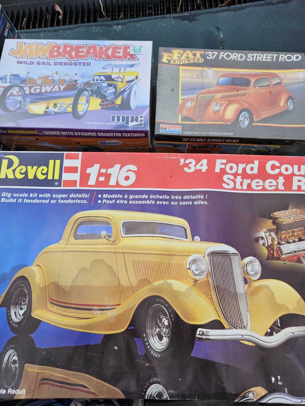 (13) Vintage Model Car Kits eBay