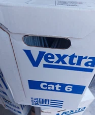VEXTRA TECH.  CAT 6 PLENUM VPC64b 4/23-550mhz-1000 feet-White-NEW-