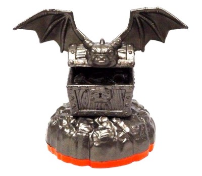 Platinum Hidden Treasure Chest Skylanders Giants Trap Team Wii U