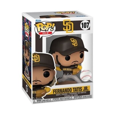 【新品 未開封】Funko POP! MLB フェルナンド タティス Jr. MLB Padres Fernando Tatis Jr. Funko Pop! Vinyl Figure #107