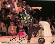 Danny Wiseman PBA Bowler Bowling Signed Autographed Glossy 8 x 10 Photo