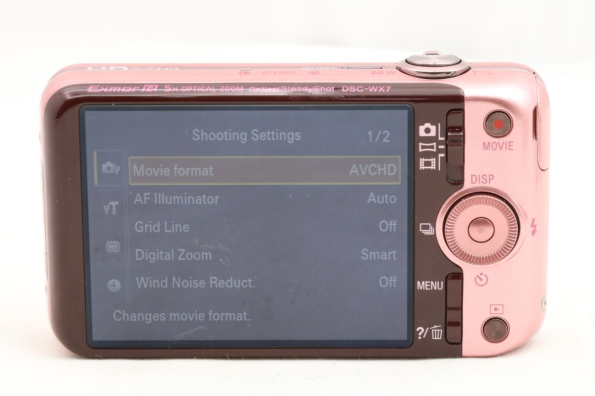 Sony DSC-WX7 海外版　元箱付 Sony Cyber-Shot DSC-WX7 16.2 MP Digital Camera Pink Used | eBay