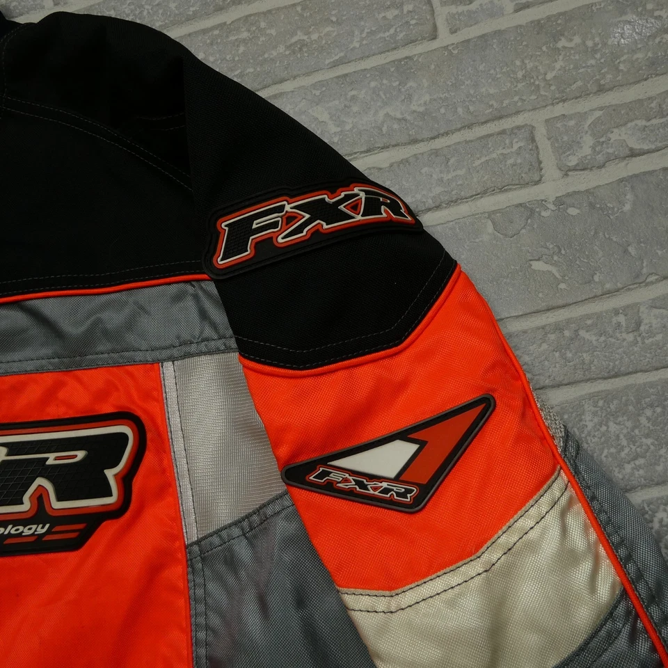 Jaqueta de corrida FXR masculina grande 1/4 zíper pulôver ventilado concha sem isolamento - Imagem 3 de 4