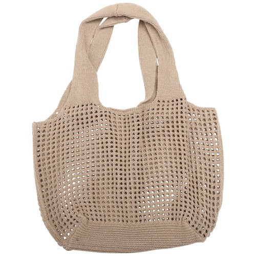 Knitted Hollow Tote Bag Woven Beach Bags for Women Oversize Miss