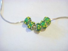 MURANO GLASS BEADS FOR BRACELETS OR PENDANTS A129